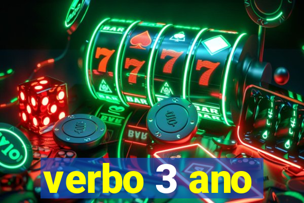 verbo 3 ano